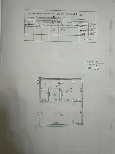 Продажа квартир: 1 комната, 44 м², ул. Алматинка / Салиева 106 серия улучшенная, 1 этаж, Свежий ремонт — 17