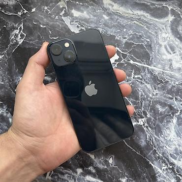 Apple iPhone: IPhone 13, Б/у, 128 ГБ, Midnight, Защитное стекло, Чехол, 91 % — 15