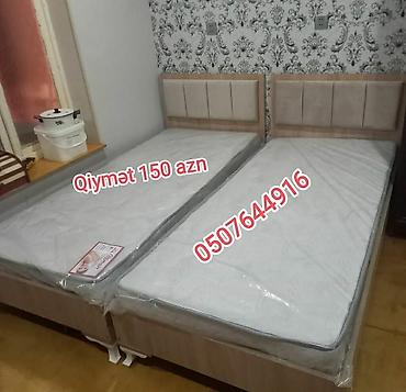 Çarpayılar: Yeni, Təknəfərlik çarpayı, Bazasız, Matras ilə, Siyirməsiz, Azərbaycan — 4