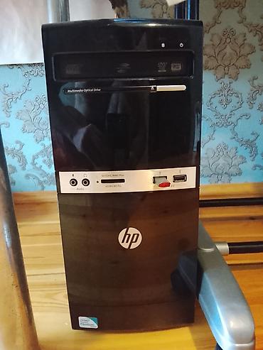 hp masaüstü bilgisayar: HP stolüstü kompüter dəsti Tərkib: - HP masaüstü sistem bloku (model — 3