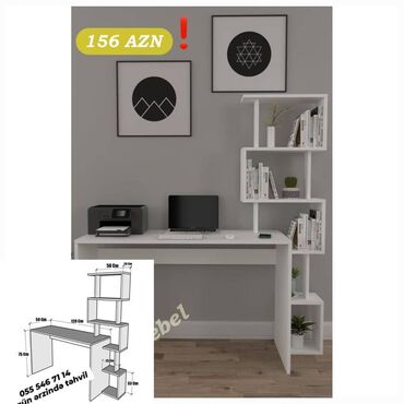 Ev üçün mebel: Kompüter masası, Yeni, Açılan