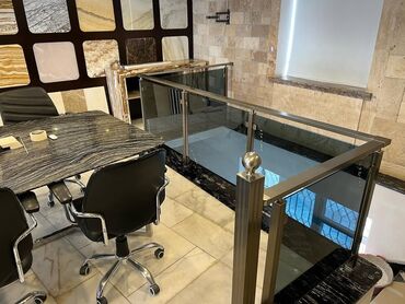 Balkon məhəccərləri: Balkon məhəccəri, Şüşə, Pulsuz çatdırılma — 4