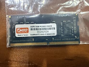Техника и электроника: DATO DDR4 8GB PC3200 SO-DIMM laptop RAM - Yaddaş tipi: DDR4 - Tutum — 1