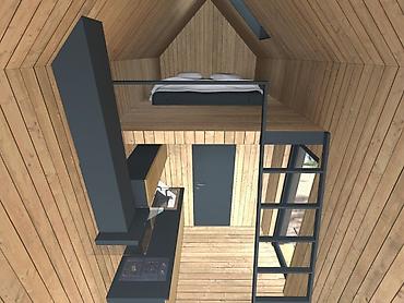 Продажа модульных домов: Модульный дом в стиле Barn House - Архитектура: лаконичный — 11