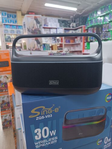 муз центры: Портативная беспроводная колонка Sing-e ZQS-V03 мощностью 30 Вт