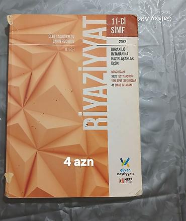 Kitablar və jurnallar: Riyaziyyat hazırlıq və test topluları paketi - TQDK “Riyaziyyat” — 2