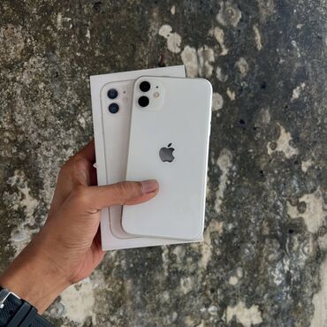 iphone yevlax: IPhone 11, 128 ГБ, Белый, Гарантия, Face ID, С документами