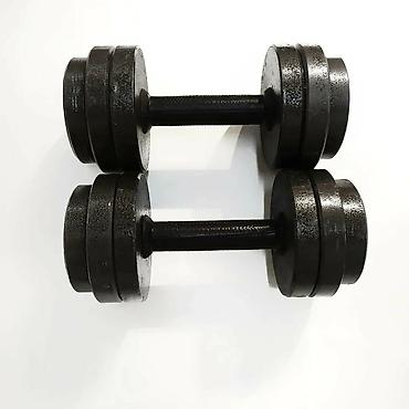 30: Гантели,новые разборныеметаллические, хромированные есть в наличии! — 3