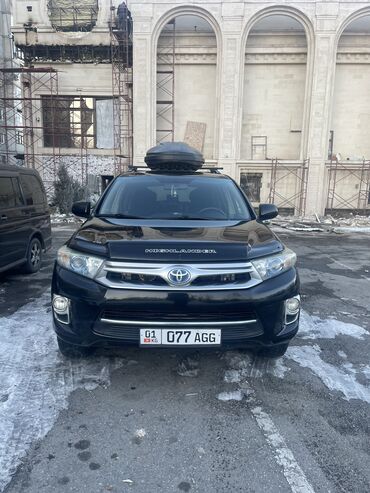 Toyota: Toyota Highlander: 2012 г., 3.5 л, Вариатор, Гибрид, Внедорожник