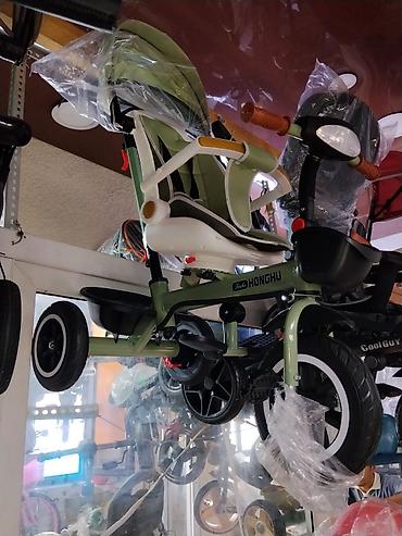 trike: Детский трехколёсный велосипед-коляска HONGHU - Формат 2-в-1 — 1