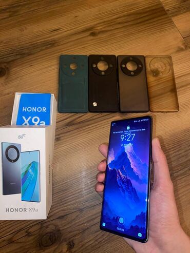 Honor: Honor X9a, 128 GB, rəng - Yaşıl, Sensor, Barmaq izi, İki sim kartlı