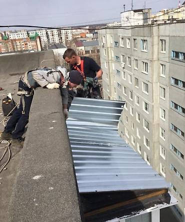 Кровля крыши: Ремонт балконов, кровли и труб Предлагаются кровельные и высотные — 6