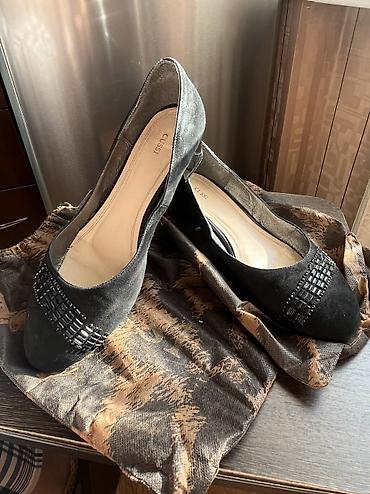 обувь гуччи: Туфли, 40, Gucci, Б/у, цвет - Черный — 1