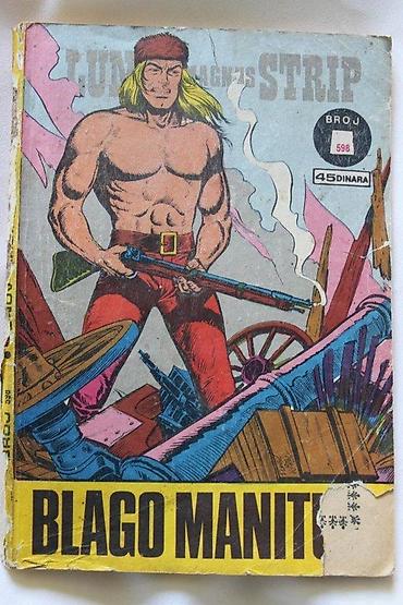 mango srbija: LUNOV MAGNUS STRIP 598, LMS 598, BLEK, BLAGO MANITUA | Lunov Magnus — 1