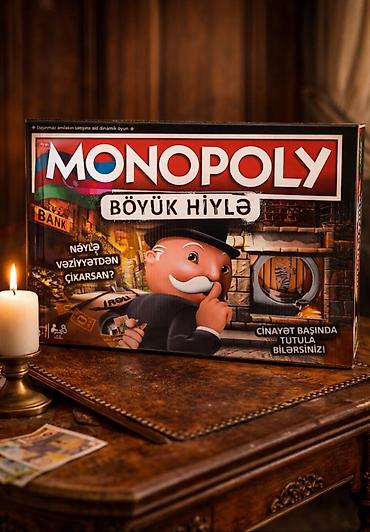 Hər yaşa və zövqə uyğun masaüstü Monopoliya oyunları mövcuddur✅️Rus