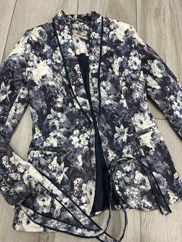 h: M (EU 38), Cotton material, Floral pattern