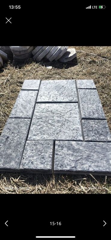 Евробрусчатка: Евро брусчатка тратуарный плита бардюр арычок доставка укладка at lalafo.kg — 14 Евробрусчатка: Евро брусчатка тратуарный плита бардюр арычок доставка укладка — 14