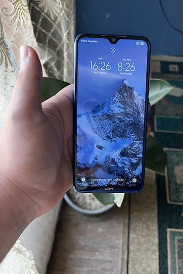 kamera saat: Redmi Note 8, 64 GB, rəng - Göy, Face ID, İki sim kartlı, Barmaq izi — 3