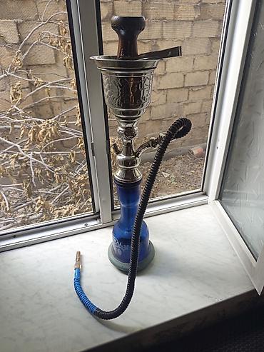 hq sexsi: Nərgilə (klassik şərq dizaynı) - Şüşə kolba: tünd mavi, üzərində — 4