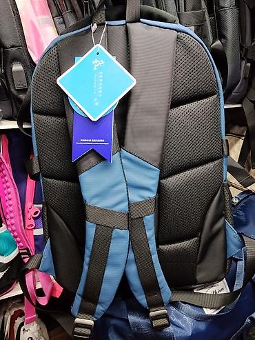 dlivery bag: Рюкзак WenHao городской/учебный - Цвет: сине‑черный - Вместительное — 2