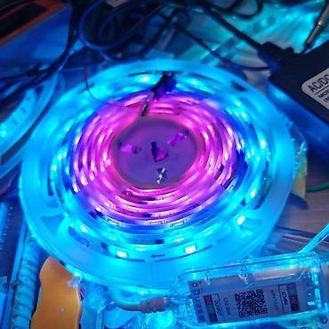 Rasveta: Led traka Magična preko mobilnog telefona i tastera i daljin. Led — 3