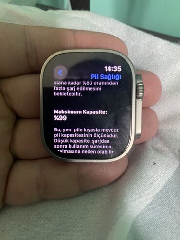 Smart saatlar: Yeni, Smart saat, Apple, Sensor ekran, rəng - Boz — 11