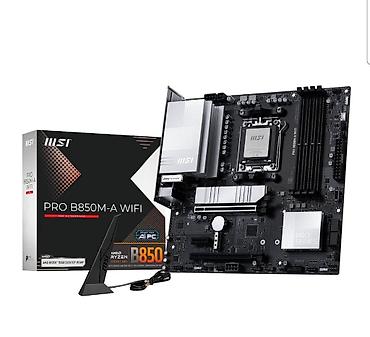 ana plata h61: MSI PRO B850M-A WIFI anakarti - Çipset: AMD B850 (AM5 platforması) — 1