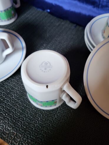 Kuhinjski setovi: Soljice nove za kafu Zajecar porcelan iz 70ih. Soljice perfektne,na — 9