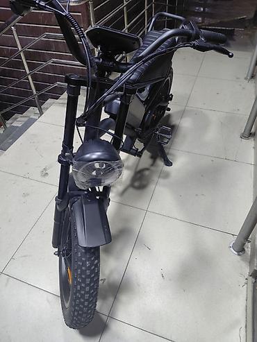 Электровелосипеды: Электровелосипед fat-bike с мощным задним мотором и большой батареей — 4