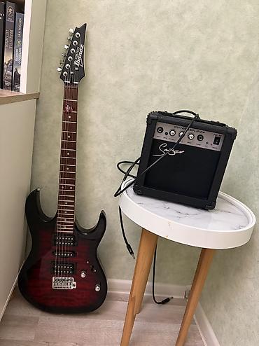 Elektro gitaralar: Elektron gitara, Ibanez, 6 sim, Yeni, Ünvandan götürmə, Ödənişli çatdırılma — 1