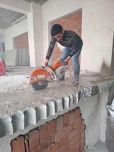 bakida usta isleri: Beton kəsmə beton deşmə xidməti Beton kesen Beton kesimi beton deşen — 6