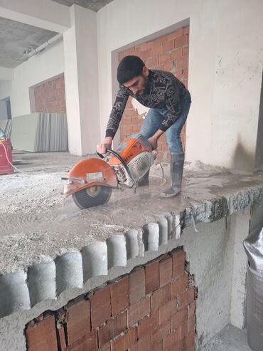 Beton işləri: Beton kəsmə və deşmə xidməti profsional- Beton kesimi beton kesen — 2