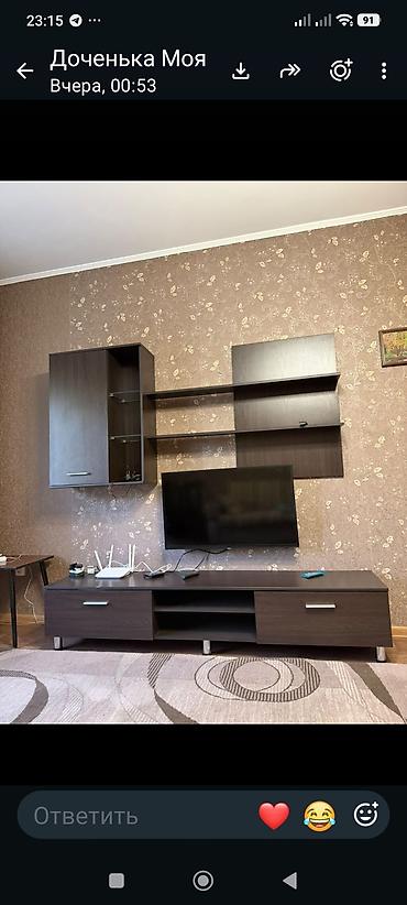 Батирлер: 2 бөлмө, Асанбай мкр Риелтор, Жаныбарлары жок, 1 жылдан баштап, Толугу менен эмереги бар — 3