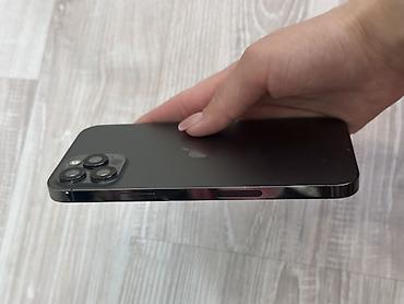 Apple iPhone: IPhone 12 Pro, Б/у, 128 ГБ, Графит, 77 % — 7
