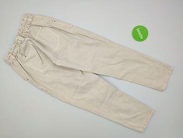 czarne cargo pull and bear: Spodnie cargo damskie, rozmiar S — 3
