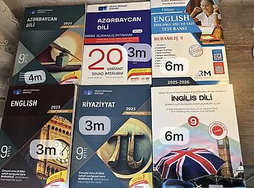 Kitablar və jurnallar: 9 illik buraxılış və abituriyent hazırlığı üçün müxtəlif fənn üzrə — 1