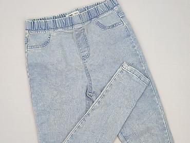 genzie crop top: Spodnie jeansowe, Sinsay, 13 lat, 158, stan - Bardzo dobry — 1