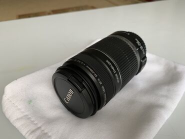 Объективдер, линзалар: Продаю объектив Canon 55-250 в идеальном состоянии, как новый