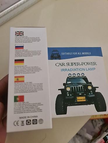 ekskavator: CAR SUPER-POWER “Irradiation Lamp” – LED proyektor işıq - Tətbiq — 3