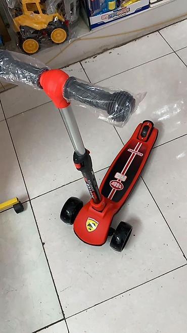 Детские самокаты: Детский самокат, Трёхколёсный — 61