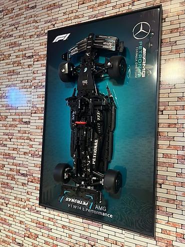 мерек слив: Рамка для модели Mercedes‑AMG F1 W14 E Performance. (Только рамка) — 3