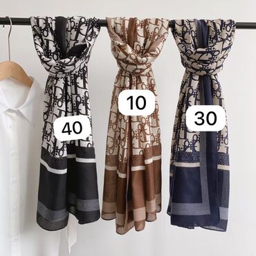 Baş geyimləri: Ketan Material Şarflar 30 manat 
Ölçü 80•180 sm — 16