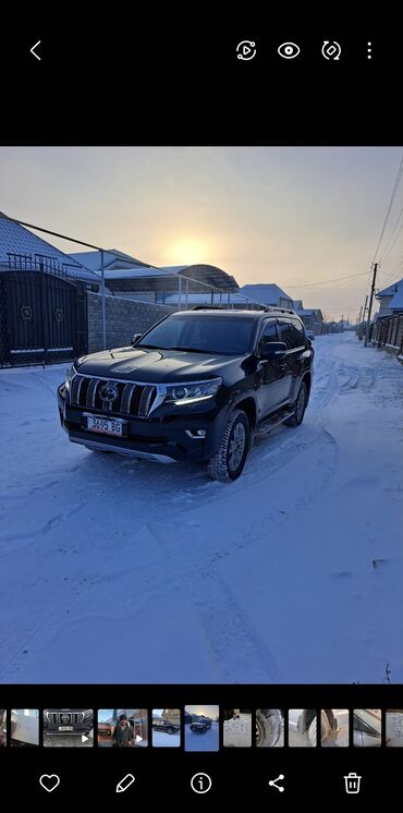 Toyota: Toyota Land Cruiser Prado: 2018 г., 3 л, Автомат, Дизель, Внедорожник