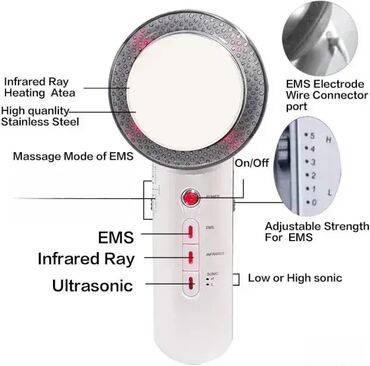 Anticelulit masažeri: 3 u 1 Uređaj za mršavljenje, ultrazvučna infracrvena EMS kavitacija — 13