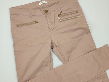 spódnice z imitacji skóry sinsay: Material trousers, SinSay, L (EU 40), condition - Good