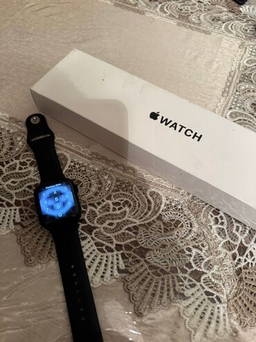 Smart qolbaqlar: Smart saat, Apple, Sensor ekran, rəng - Qara