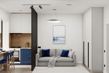 продажа квартир в бишкеке без посредников 2023 год: Студия, 27 м², 106 серия улучшенная, 7 этаж, Дизайнерский ремонт