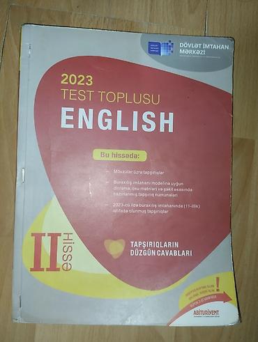 Testlər: İngilis dili Testlər 11-ci sinif, DİM, 1-ci hissə, 2023 il — 2