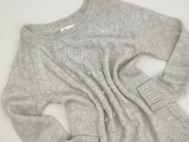 sweterek z cyrkoniami: Sweater, H&M, 14 years, 158-164 cm, condition - Good