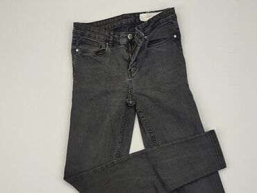 czarne jeansowe spódnice: Jeansy, Esmara, S, stan - Dobry